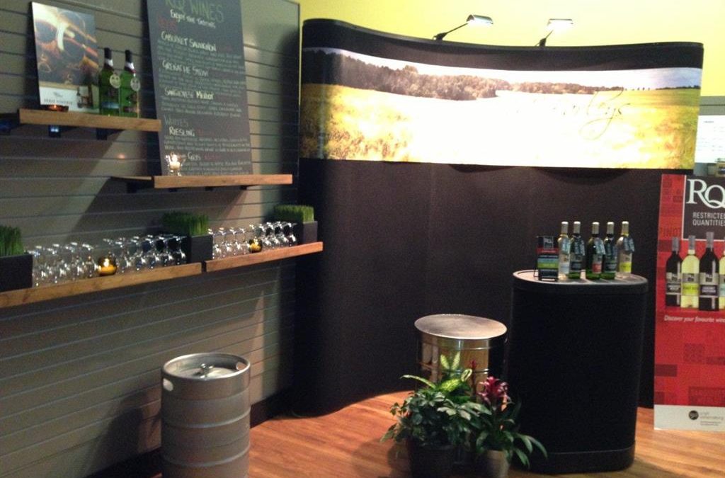 Wine tasting event – ready for a little RQ (Medium)